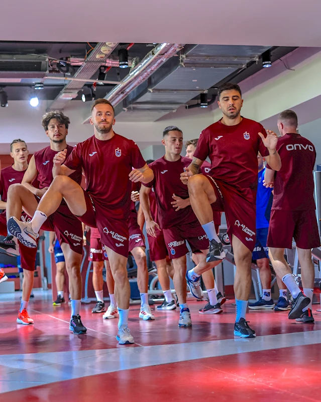 Trabzonspor’da yeni sezon hazırlıkları sürüyor