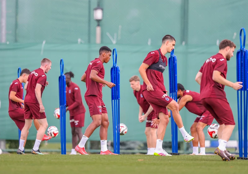 Trabzonspor’da yeni sezon hazırlıkları sürüyor