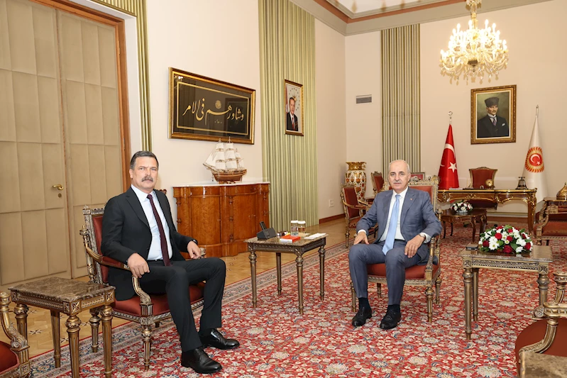 TBMM Başkanı Kurtulmuş, TİP Genel Başkanı Baş