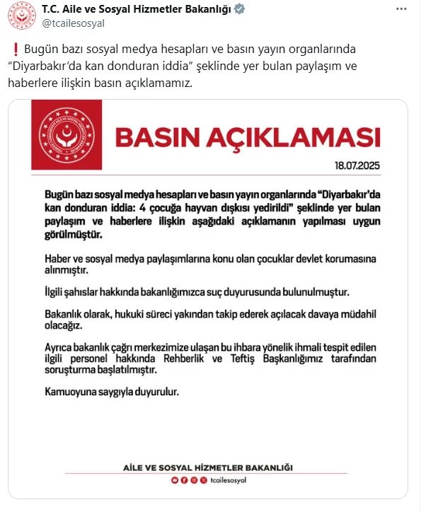 Barodan 4 çocuğa hayvan dışkısı yedirildiği iddiasıyla suç duyurusu (2) 