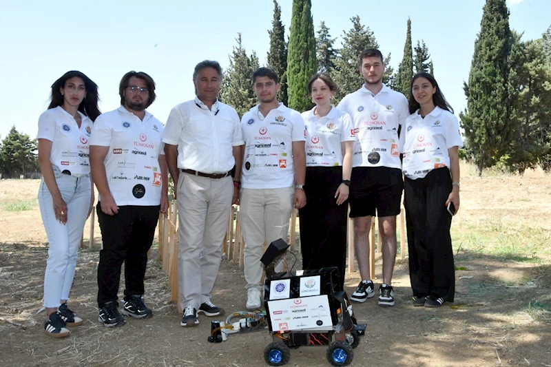 Üniversite öğrencilerinin geliştirdiği ‘Tarımın Kartalı’ robotu, Avrupa’dan birincilikle döndü