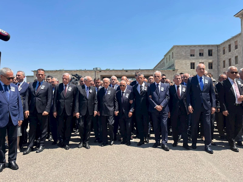 Eski CHP Genel Başkanı Öymen için TBMM