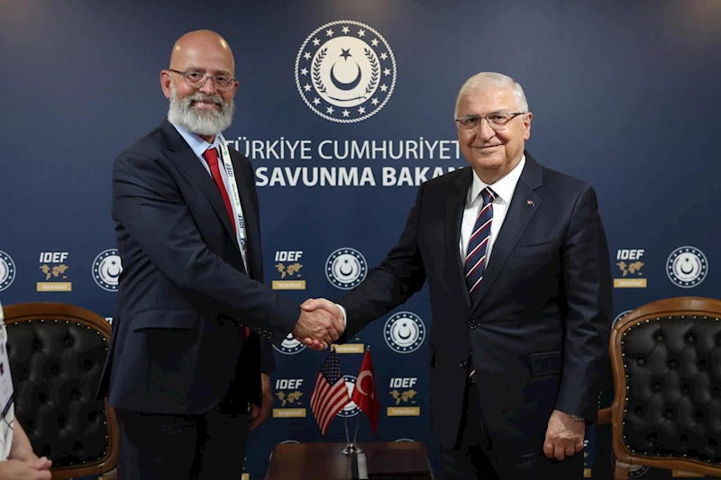 İstanbul- Bakan Güler, ABD Milli Güvenlik Politikaları Başkan Yardımcısı Webster ile görüştü