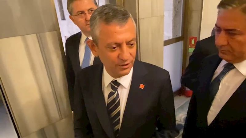 MİT Başkanı Kalın, Özgür Özel