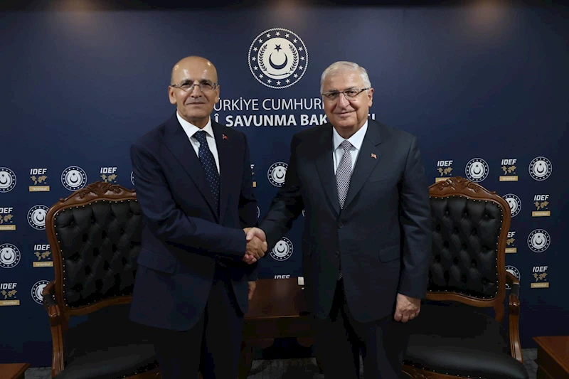 İstanbul- Bakan Güler ve Bakan Şimşek İDEF 25