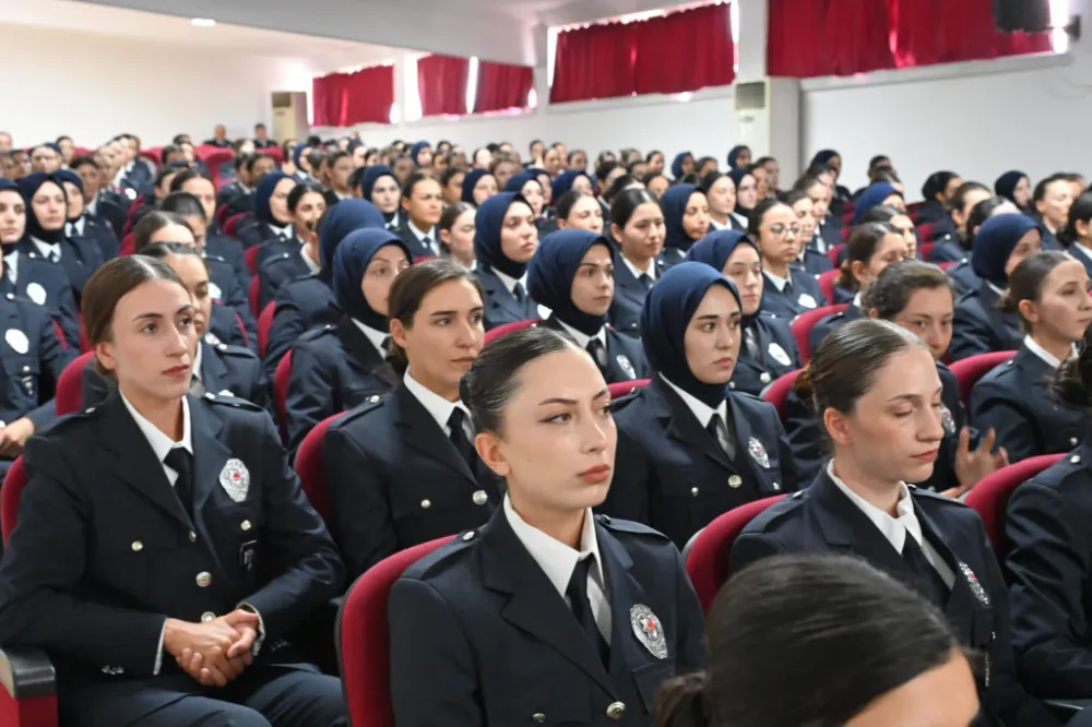 277 yeni mezun polis adayı büyük heyecan yaşadı