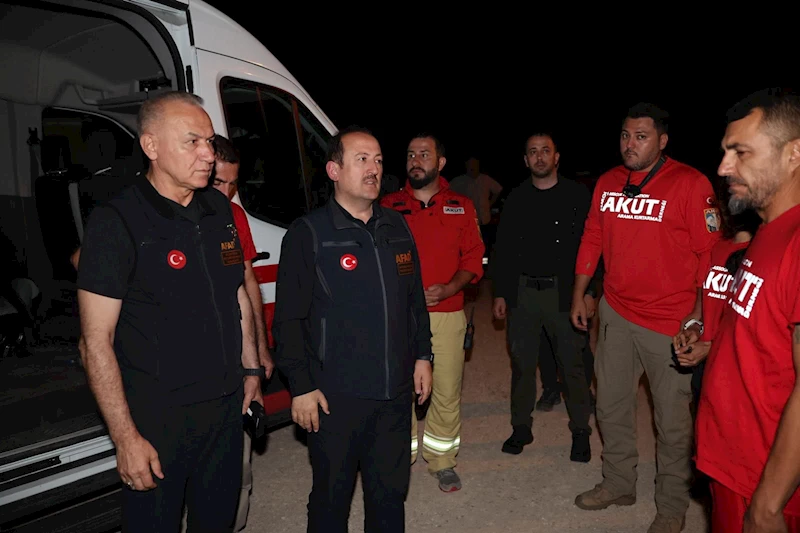 AFAD, yangın bölgelerindeki son durumu paylaştı