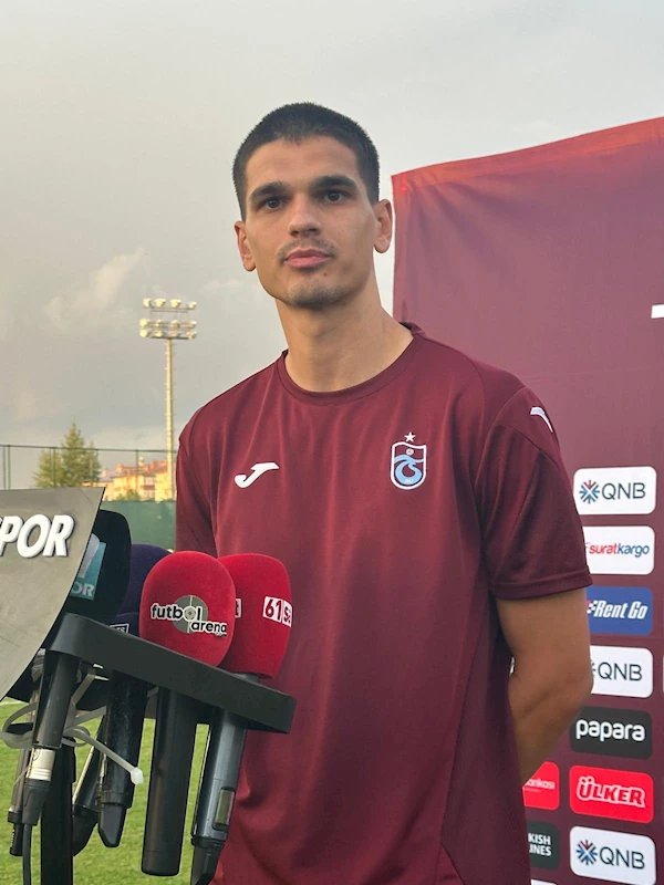 Trabzonsporlu genç oyuncu Salih Malkoçoğlu: Elimizden gelenin en iyisini yapmaya çalışıyoruz
