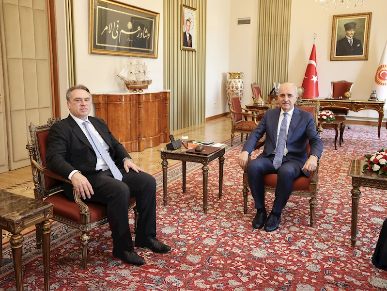 TBMM Başkanı Kurtulmuş, AB Türkiye Delegasyon Başkanı Ossowski