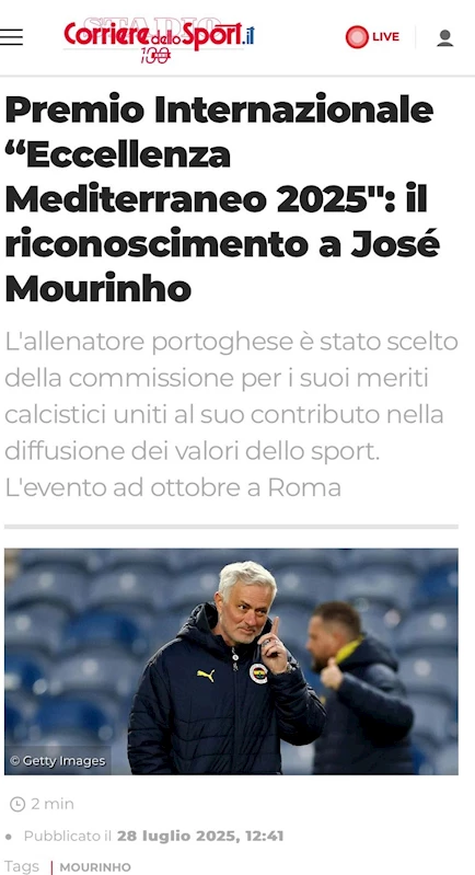 Jose Mourinho, Uluslararası 