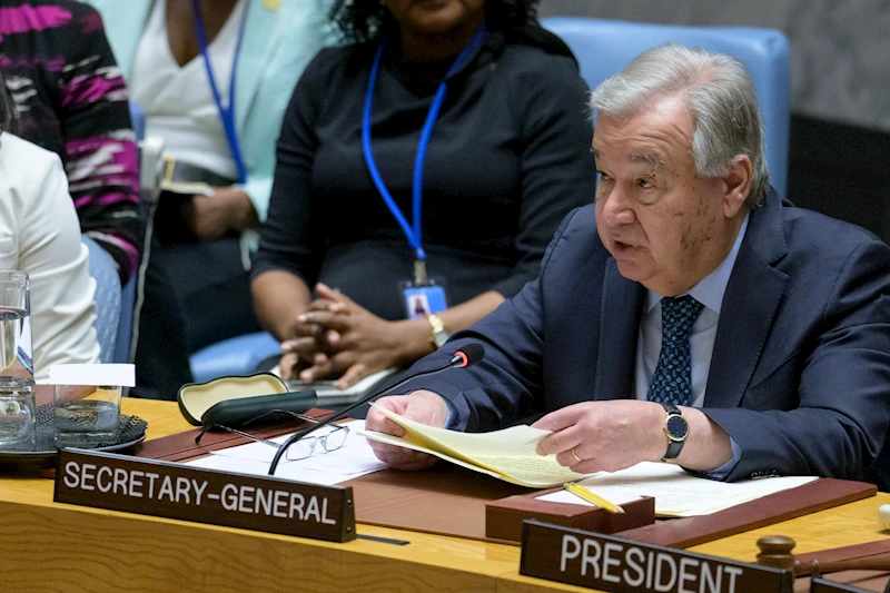 BM Genel Sekreteri Guterres: Filistinliler için devlet kurma bir ödül değil, bir haktır