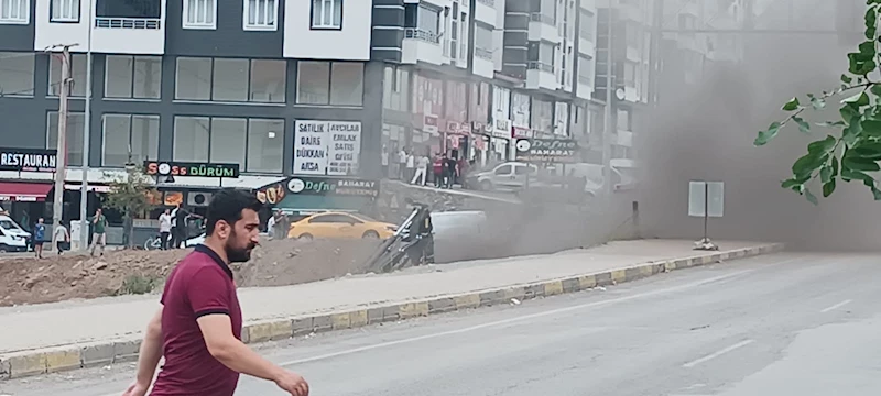 Bitlis’te doğal gaz hattında patlama /Video eklendi 