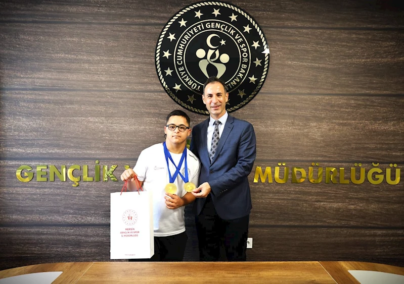 Mersinli özel sporcu Avrupa şampiyonu