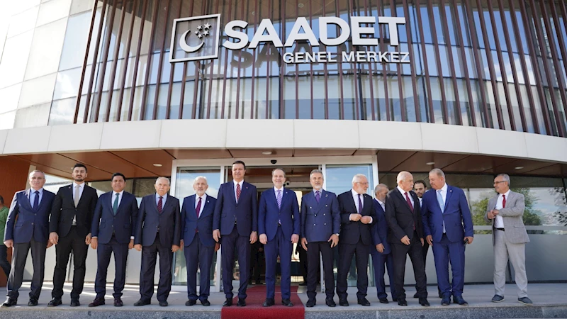 Fatih Erbakan, Mahmut Arıkan’ı ziyaret etti