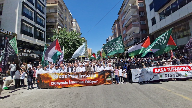 Diyarbakır’da Leman dergisi protestosu /Video eklendi 