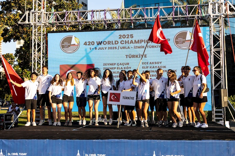 Yelkende 420 Dünya Şampiyonası İzmir