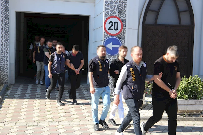 Kocaeli merkezli 20 ilde dolandırıcılık operasyonu; 9 tutuklama 