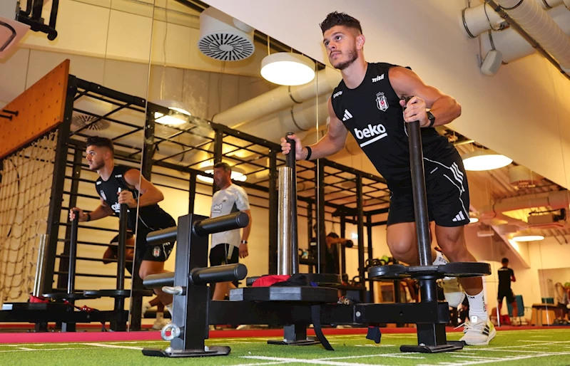 Beşiktaş günü tek antrenmanla tamamladı