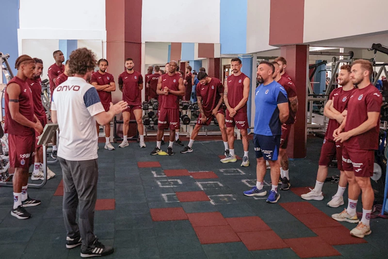 Trabzonspor kuvvet çalıştı