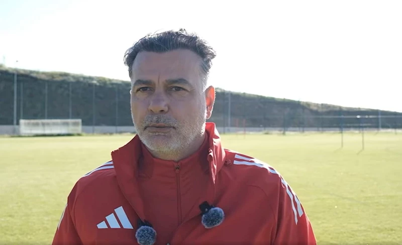 Hatayspor Teknik Direktörü Şahin: Hedefimiz yeniden Süper Lig