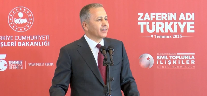 Bakan Yerlikaya: Bu kabine döneminde FETÖ