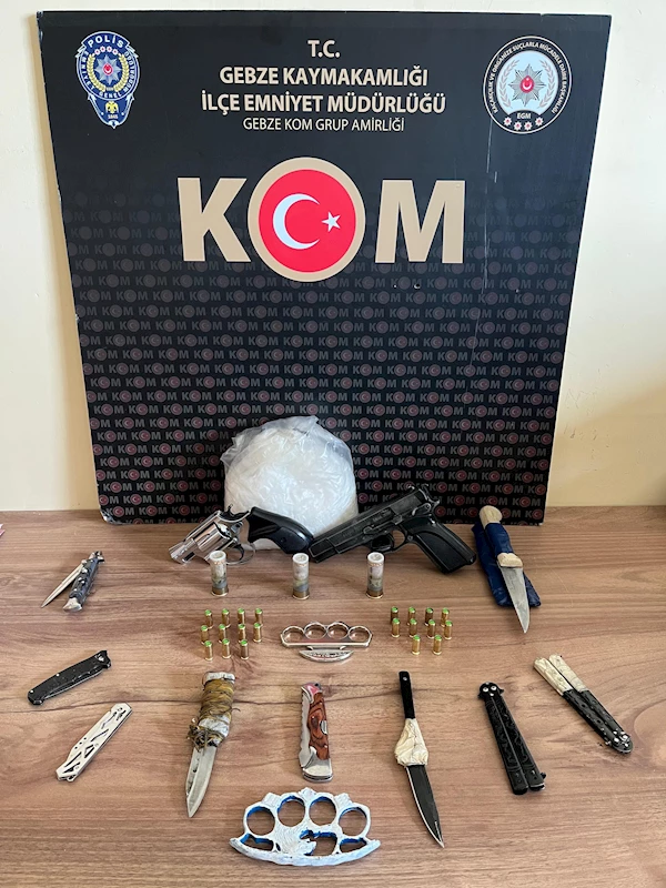 Kocaeli’de silah kaçakçılarına operasyon; 7 gözaltı