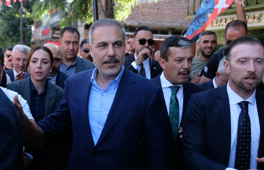 Bakan Fidan: Bir numaralı hedefimiz, bölgede istikrarı ve huzuru sağlamak