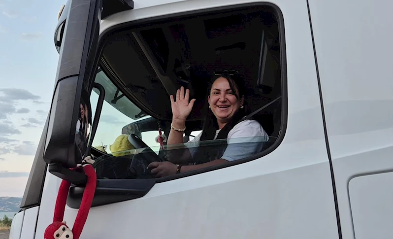 Isparta- TIR şoförü Nazan: İşimi severek yapıyorum, kadın şoförler çoğalsın istiyorum /Video eklendi 