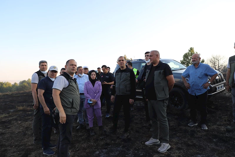 Çankırı’da çıkan orman yangını kontrol altına alındı (2)