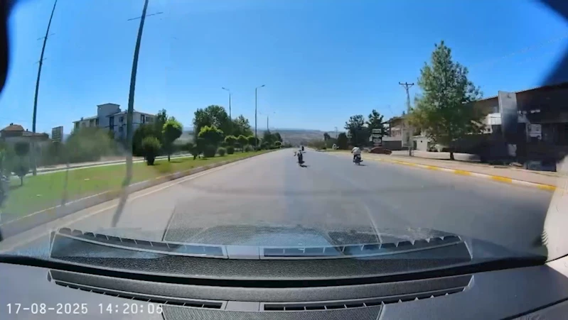 Tokat- Yarışırken görüntülenen 2 motosiklet sürücüsüne para cezası /Video eklendi 