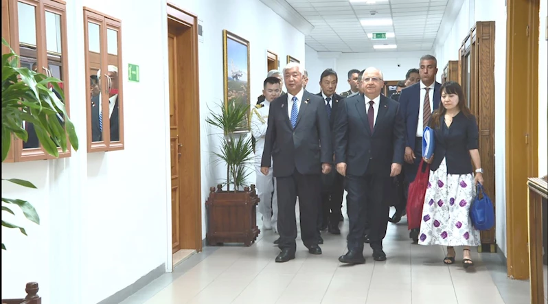 Bakan Güler, Japon mevkidaşı Nakatani ile bir araya geldi (2)