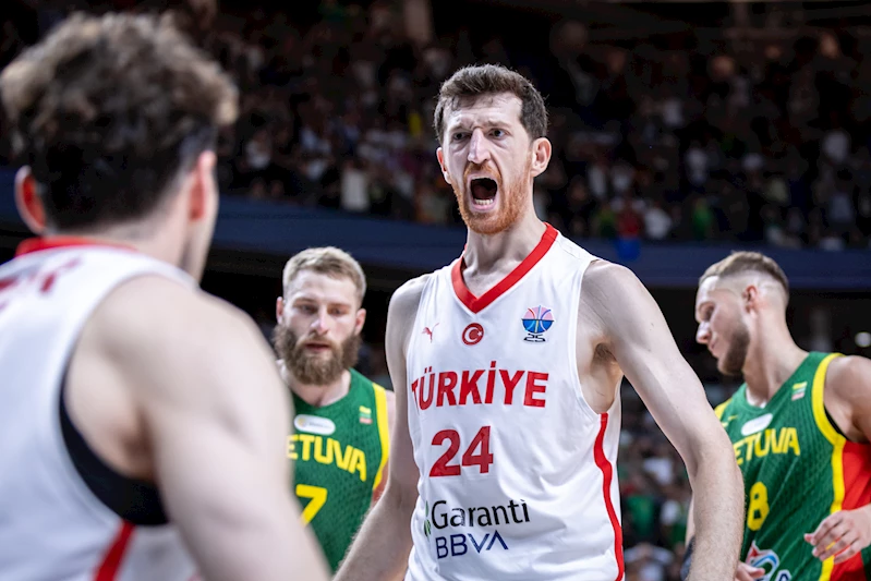  A Milli Erkek Basketbol Takımı hazırlık maçında Litvanya’yı mağlup etti