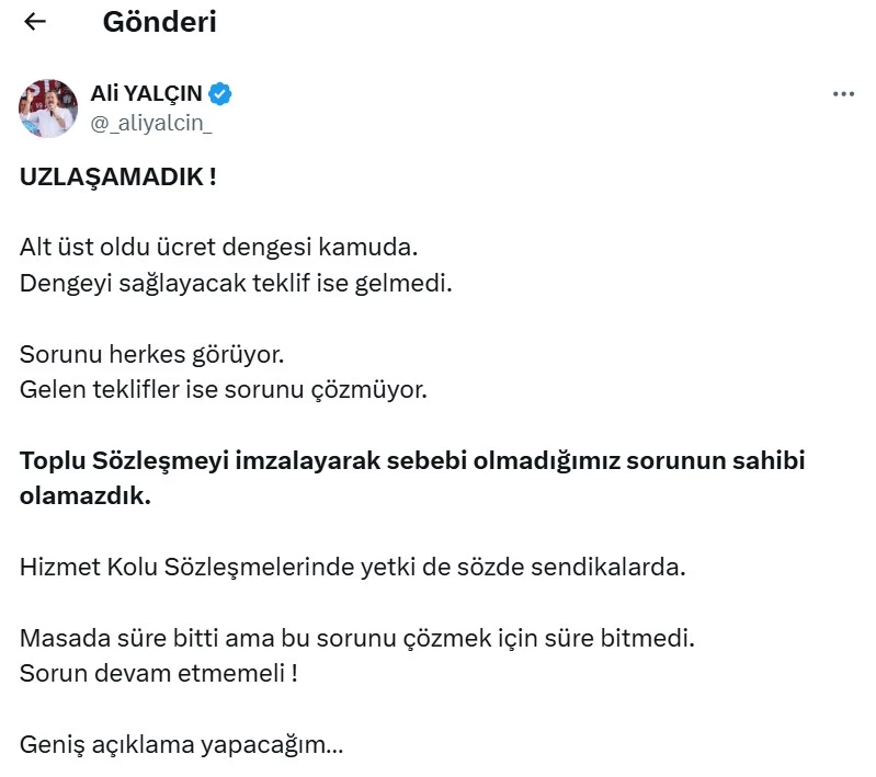 Toplu Sözleşme