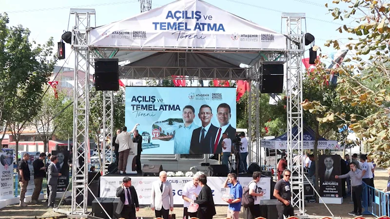 İstanbul - Özgür Özel: Biz CHP olarak bu açılışları yapmaya devam edeceğiz / Ek bilgi