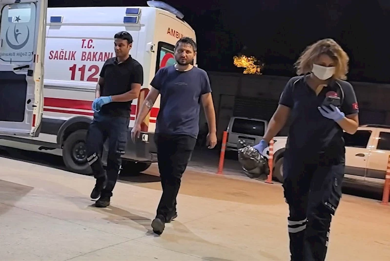 Fabrikada üzerine asidik asit sıçrayan işçi yaralandı 