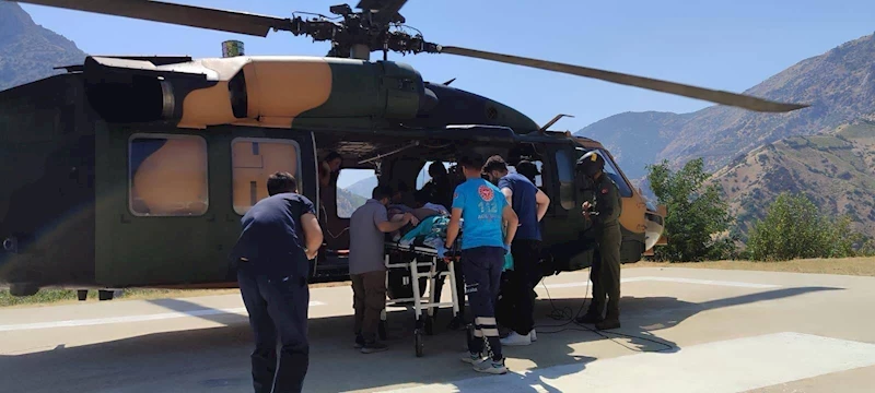 MSB: Hamile kadın, TSK helikopteri ile hastaneye ulaştırıldı