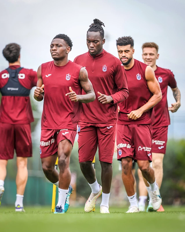 Trabzonspor’da Samsunspor maçı hazırlıkları devam etti