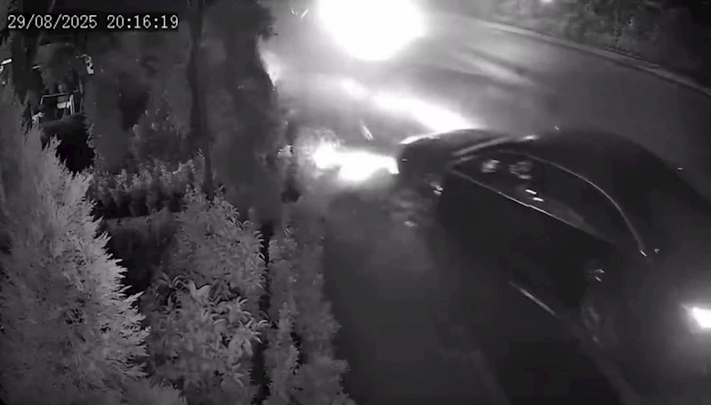 İstanbul- Sarıyer’de, 2 promil alkollü sürücünün karıştığı kaza kamerada: 1 yaralı