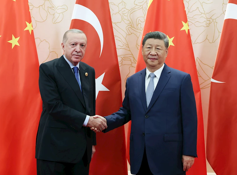 Cumhurbaşkanı Erdoğan, Çin Devlet Başkanı Şi ile bir araya geldi