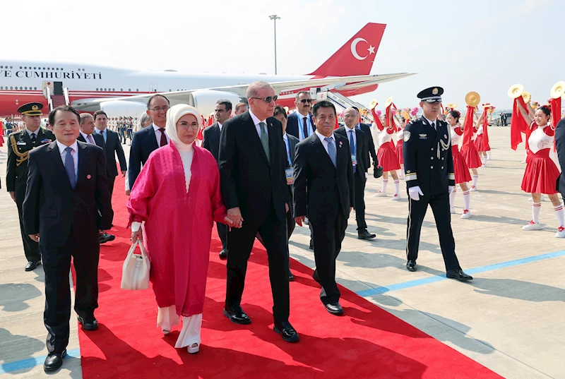 Cumhurbaşkanı Erdoğan, Çin