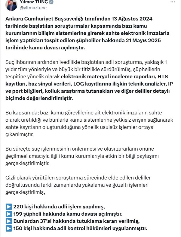 Bakan Tunç