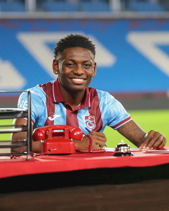 Trabzonspor, Kazeem Olaigbe’yi KAP’a bildirdi
