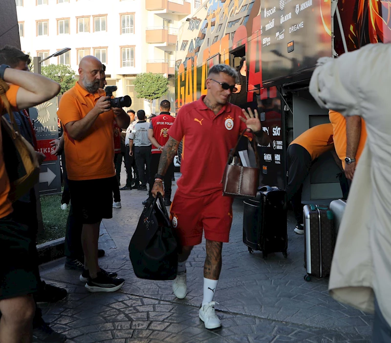 Galatasaray kafilesi Gaziantep