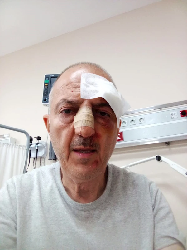 Evden tahliyesi sırasında kendisini darbettiğini öne sürdüğü kayınbiraderinden şikayetçi oldu