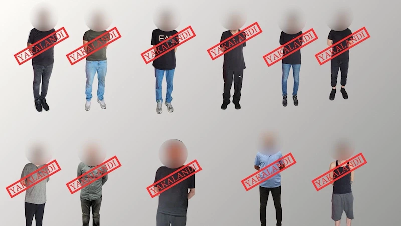 Kırmızı bültenle aranan 6, ulusal sevide aranan 5 suçlu Türkiye