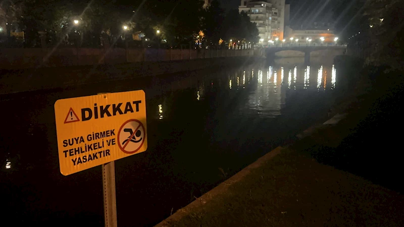 Eskişehir’de Porsuk Çayı’na düşen Afganlı genç hayatını kaybetti
