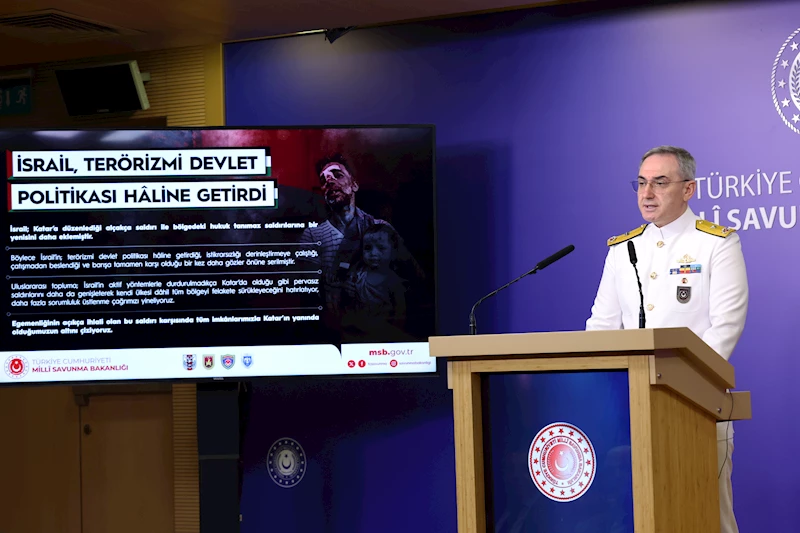 MSB: Tüm imkanlarımızla Katar