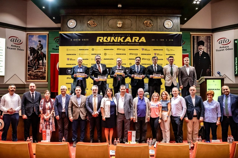 Runkara Yarı Maratonu lansmanı, Ankara’da gerçekleştirildi