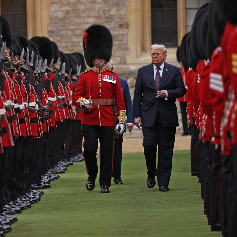 ABD Başkanı Donald Trump, Kral Charles ile bir araya geldi / Ek fotoğraflarla