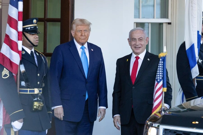 Trump ve Netanyahu 29 Eylül